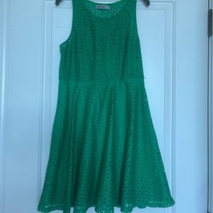 Green Lace Summer Dress